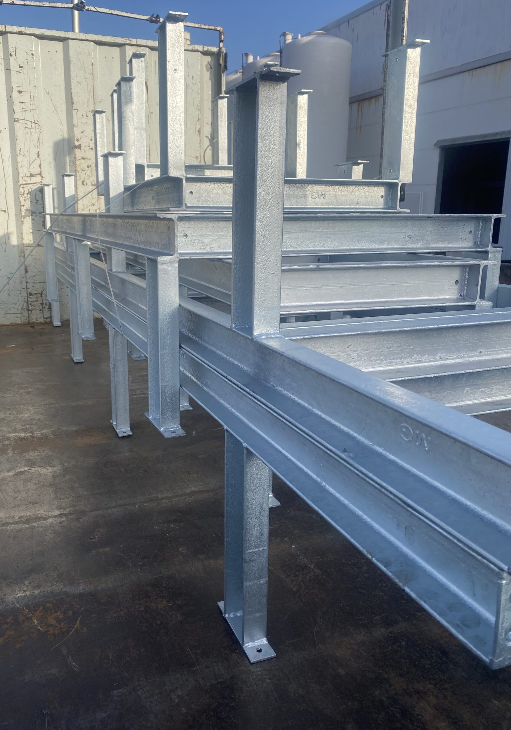 Calderería y soportación en instalación energética